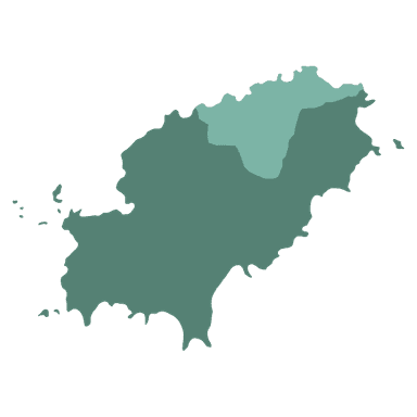 Nord d'Ibiza map