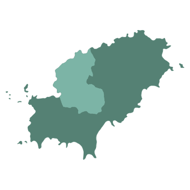 Ouest d'Ibiza map