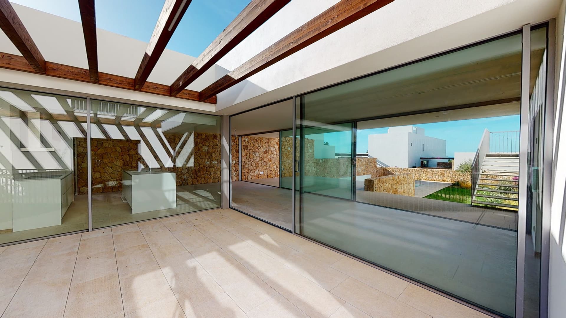 VILLA OBRA NUEVA CON VISTAS AL MAR, Cala Conta, Ibiza — photo 7