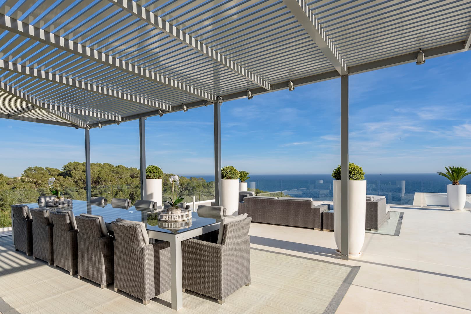 VILLA CABO I con vistas al mar y licencia turística, Cap Martinet, Ibiza — photo 8