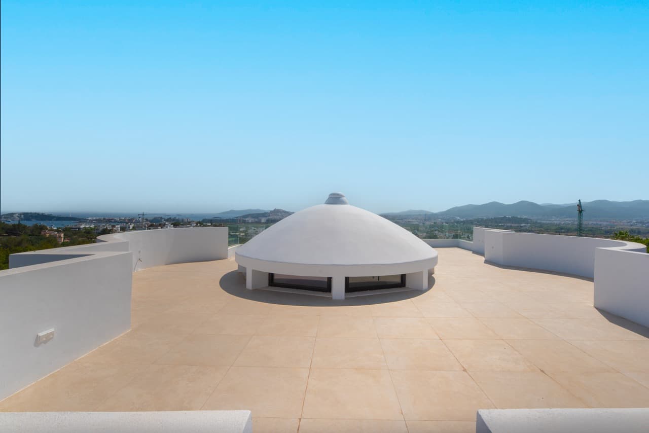 CAN BAO I Casa de lujo con vistas al mar cerca de Cap Martinet y jesús, Ibiza — photo 20