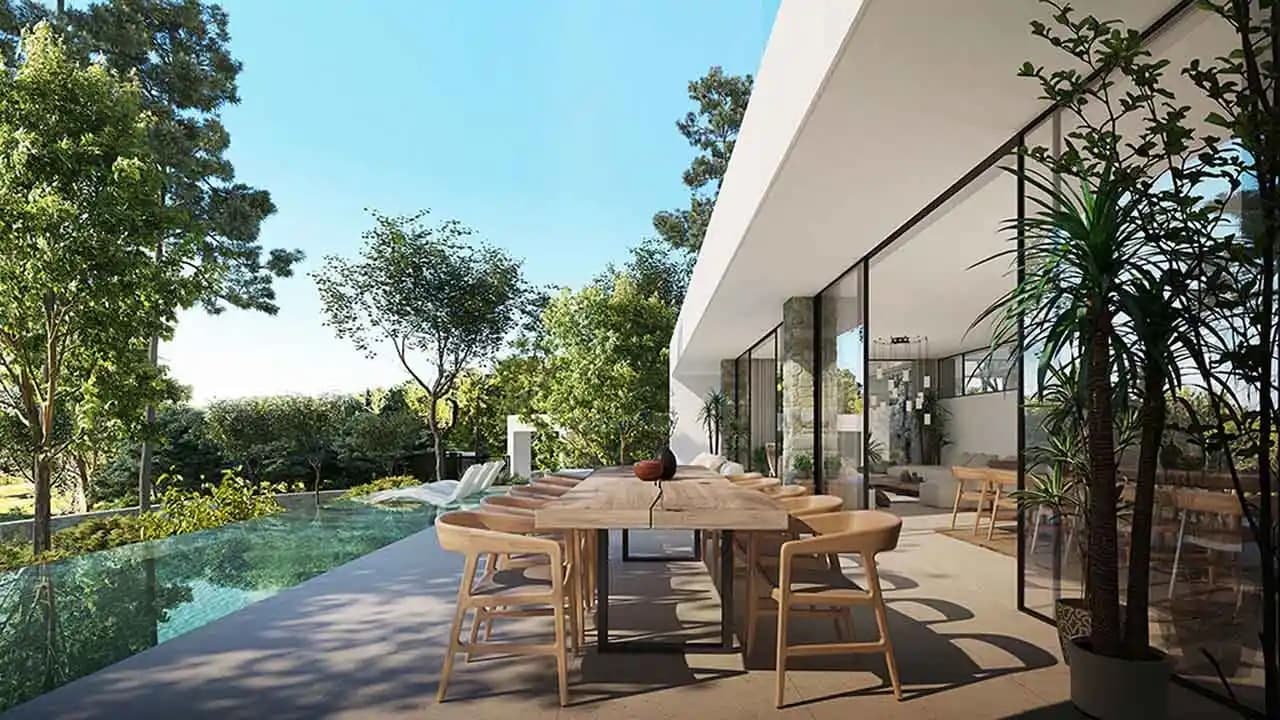 VILLA CORAL "B.2" CON VISTAS CAMPO DE GOLF EN COMUNIDAD PREMIUM, Roca Llisa, Ibiza — photo 6