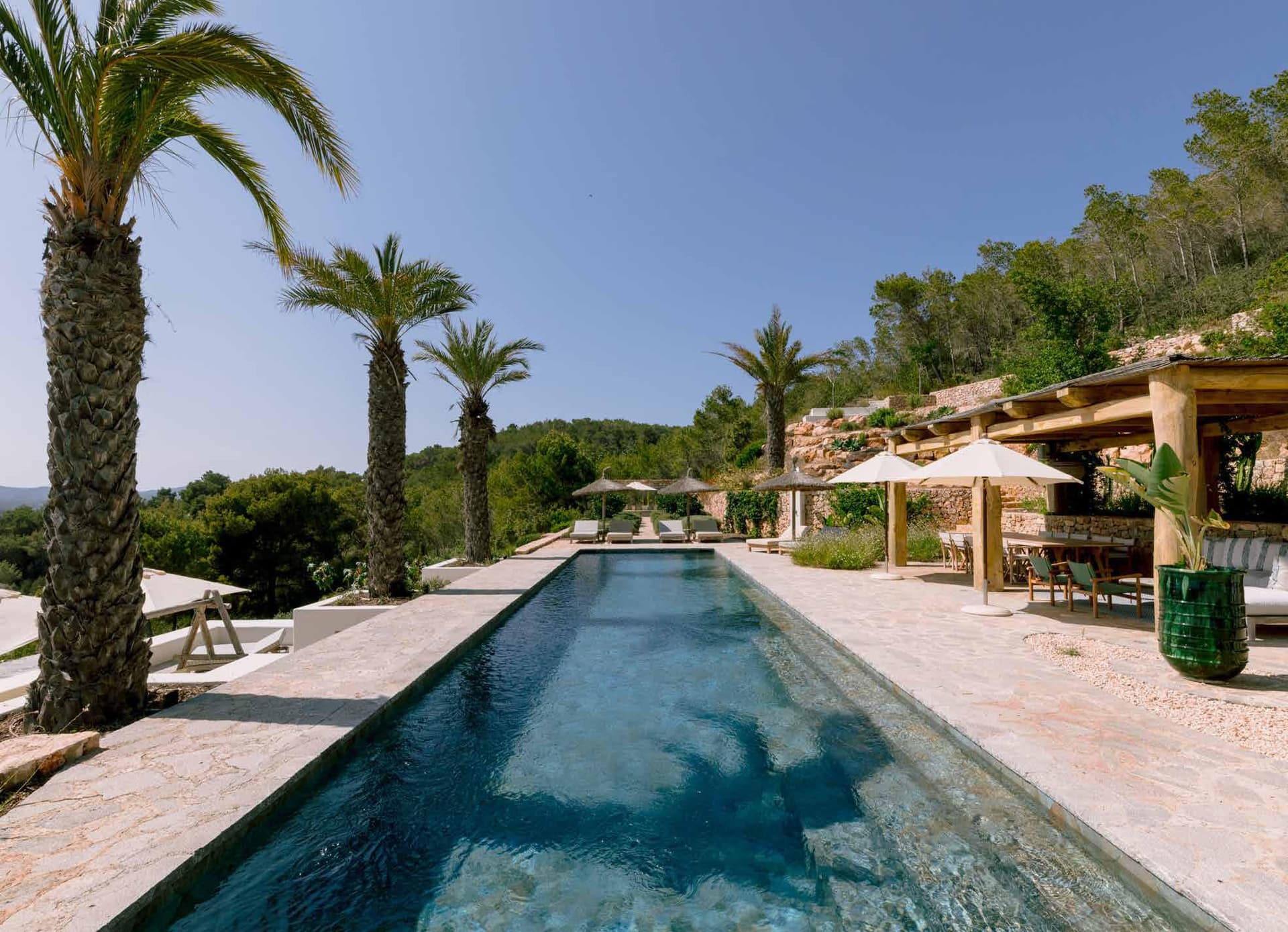 SES CALAS | Exclusiva Finca de Lujo con Dos Villas y Vistas Panorámicas al Mar en Santa Eulalia, Ibiza — photo 4