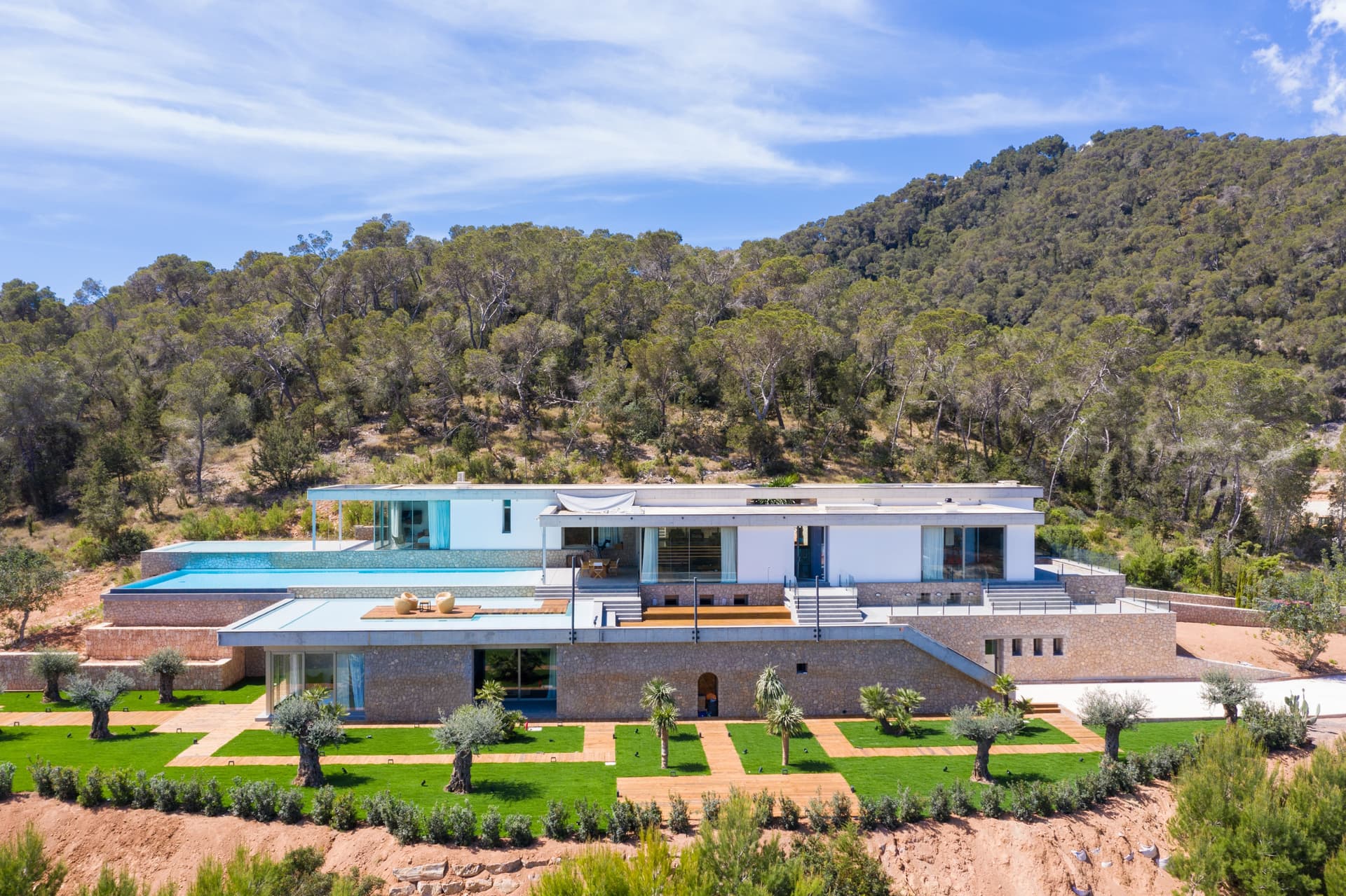 VILLA BELLE CON VISTAS ABIERTAS Y BONITA PISCINA , Santa Eulalia Del Rio, Ibiza — photo 53