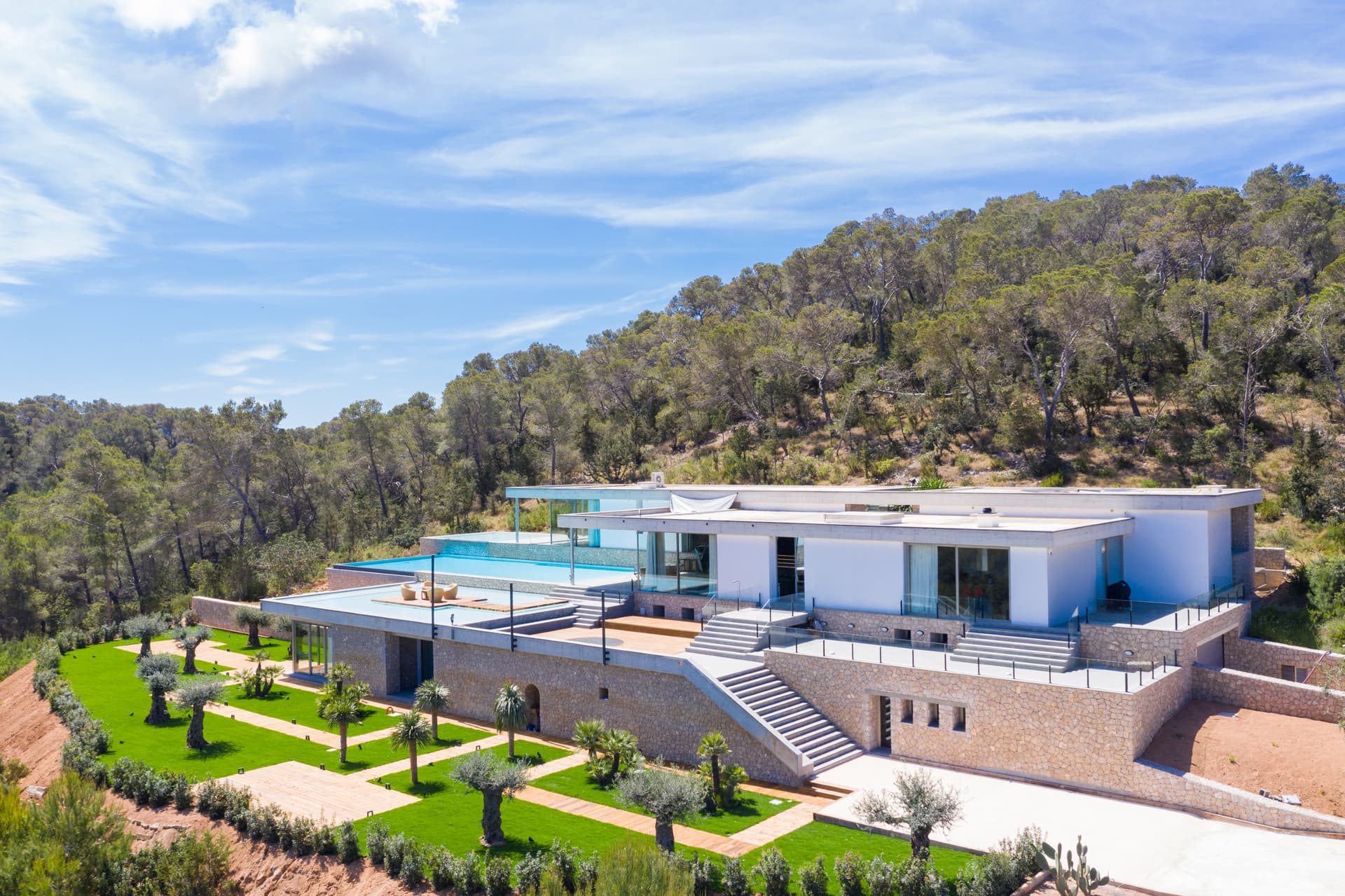 VILLA BELLE CON VISTAS ABIERTAS Y BONITA PISCINA , Santa Eulalia Del Rio, Ibiza — photo 54