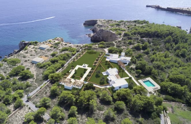 CAN ZEUS, TERRENO, 1ERA LINEA DE MAR, Cap Martinet, Ibiza — Villa, Marina Botafoc - Platja de Talamanca · Eivissa, Ibiza