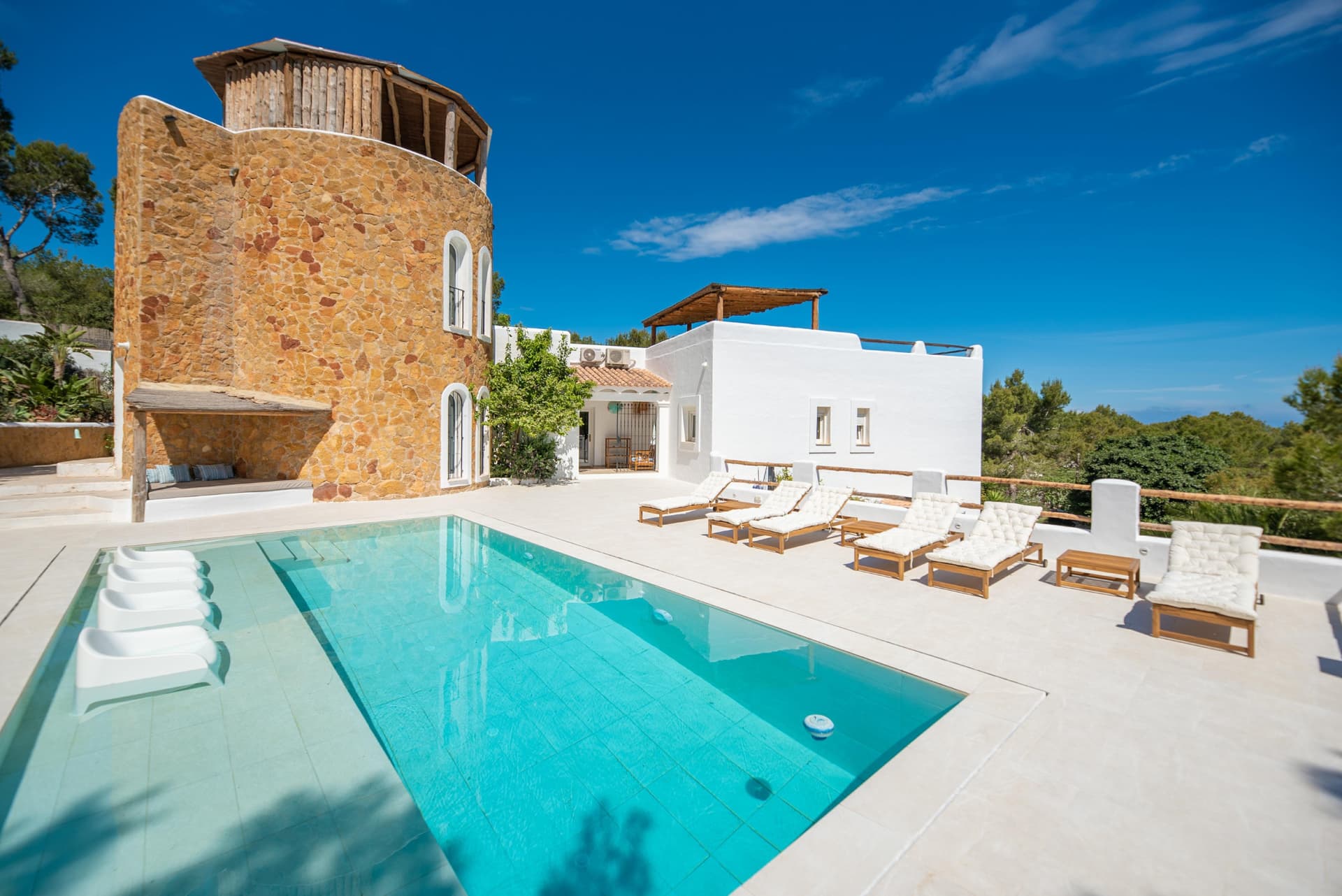 CAN TUTSI CON PISCINA PRIVADA Y VISTA MAR, Port des Torrent, Ibiza — photo 2 of 28