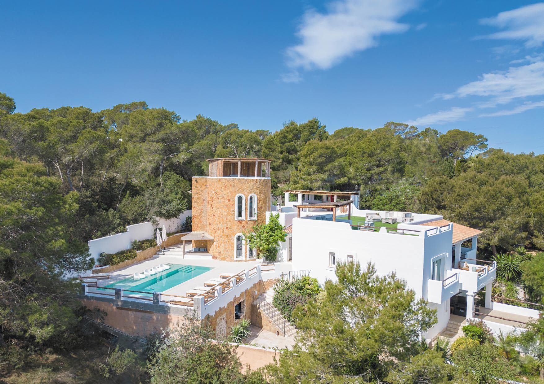 CAN TUTSI CON PISCINA PRIVADA Y VISTA MAR, Port des Torrent, Ibiza