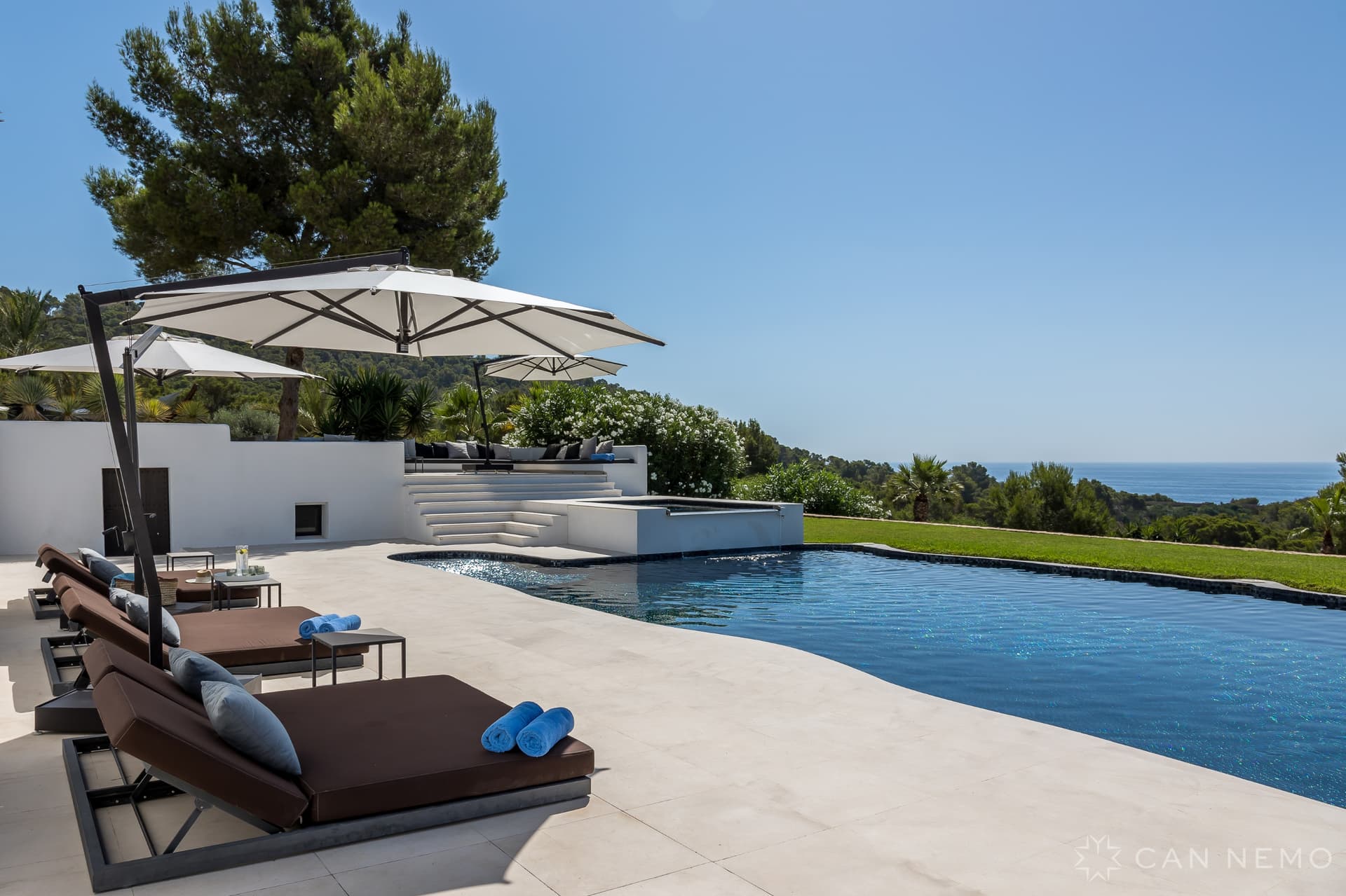 CAN NEMO, EMBLEMATICA VILLA CON VISTA AL MAR, Cap Martinet — photo 16
