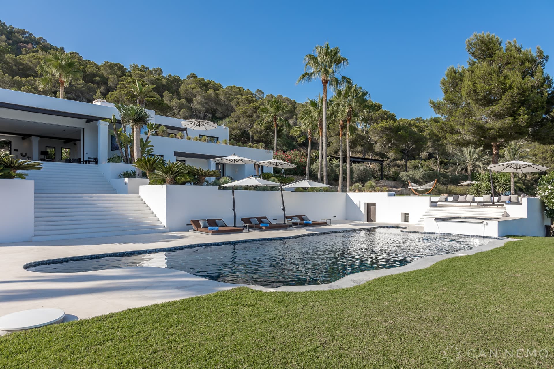 CAN NEMO, EMBLEMATICA VILLA CON VISTA AL MAR, Cap Martinet — photo 29